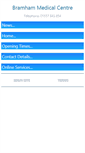 Mobile Screenshot of bramhammedicalcentre.nhs.uk